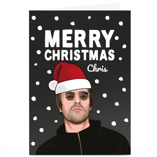Personalised All Things Banter Christmas Card - Liam Gallagher