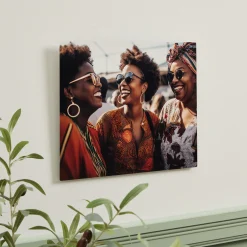 Personalised Aluminium Portrait Photo Panel 28cm x 35.5cm