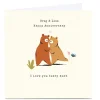 Personalised Andrew Thornton Anniversary Card - Beary Much