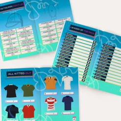Personalised Beat The Book Rugby Quiz Book