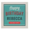 Personalised Belgian Chocolates - Birthday In Lights