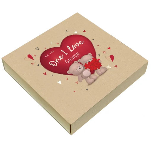 Personalised Belgian Chocolates - Hugs To The One I Love