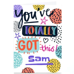 Personalised Bev Hopwood Card - Totally Got This