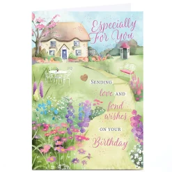 Personalised Birthday Card - Especially For You