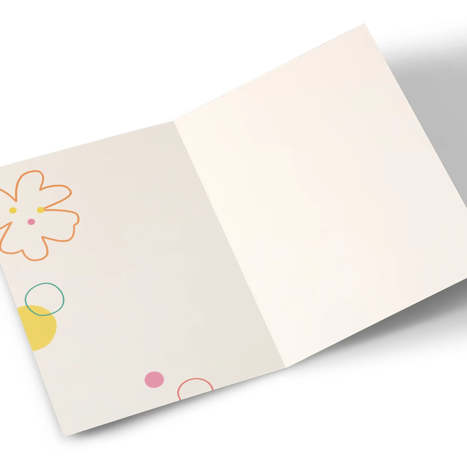 Personalised Birthday Card - Modern Pink Floral - Cousin