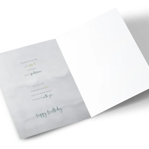 Personalised Birthday Card - Appreciate Every Thing, Husband