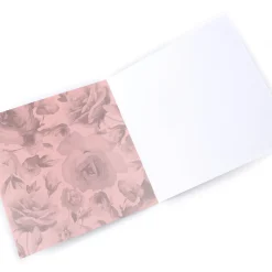 Personalised Birthday Card - Roses & Bow, Auntie