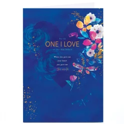 Personalised Birthday Card - You Gave Me The World, One I Love