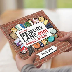Personalised Book - Memory Lane 60th Birthday