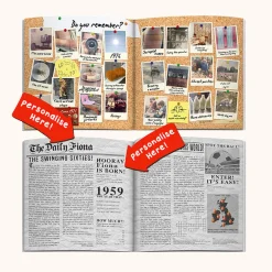 Personalised Book - Memory Lane 60th Birthday