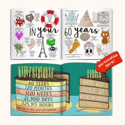 Personalised Book - Memory Lane 60th Birthday