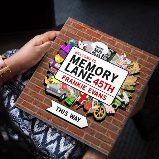 Personalised Book - Memory Lane 45th Birthday