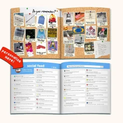 Personalised Book - Memory Lane 21st Birthday