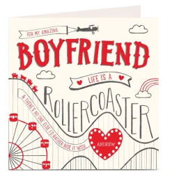 Personalised Card - Life Is A Rollercoaster