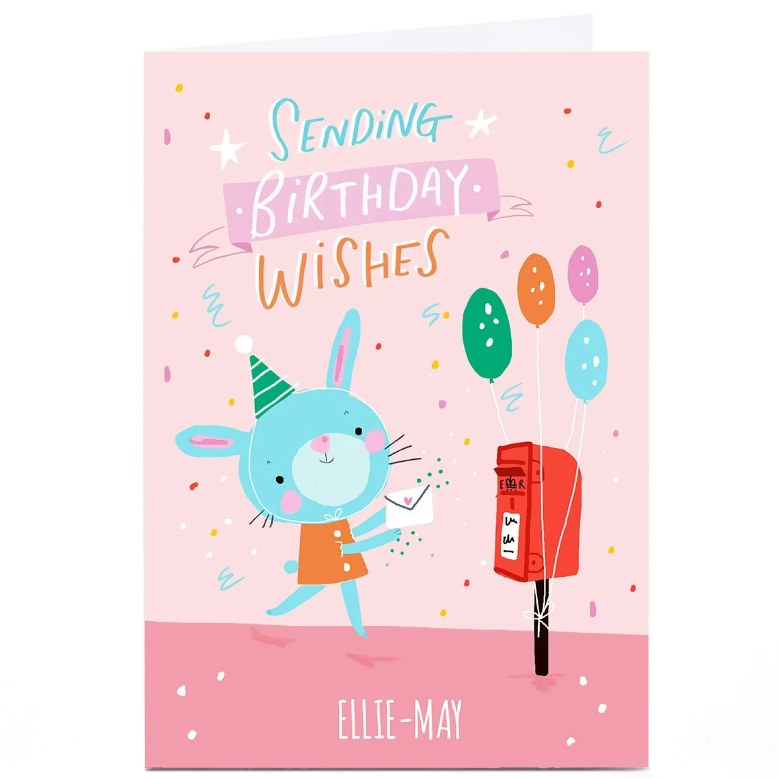 Personalised Carol Richardson Birthday Card - Birthday Wishes
