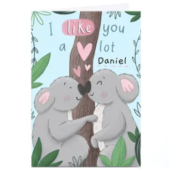 Personalised Chloe Fae Card - I Like You A Lot