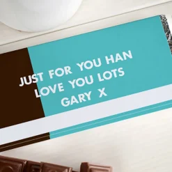 Personalised Chocolate Bar - My Half Your Half