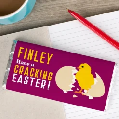 Personalised Chocolate Bar - Have A Cracking Easter