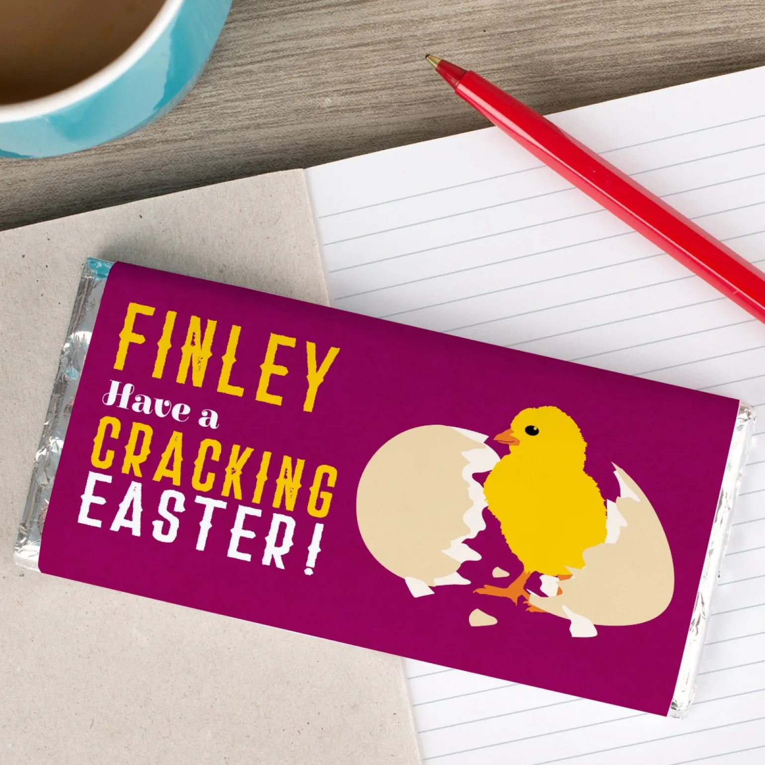 Personalised Chocolate Bar - Have A Cracking Easter