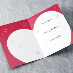 Personalised Christmas Card - Ice Skating