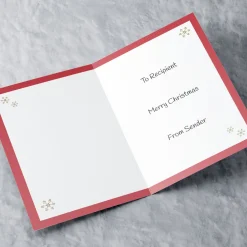 Personalised Christmas Card - Presents Under Tree