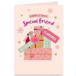 Personalised Christmas Card - Special Friend