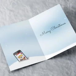 Personalised Christmas Card - Have Your Selfie A Merry Christmas - Grandson