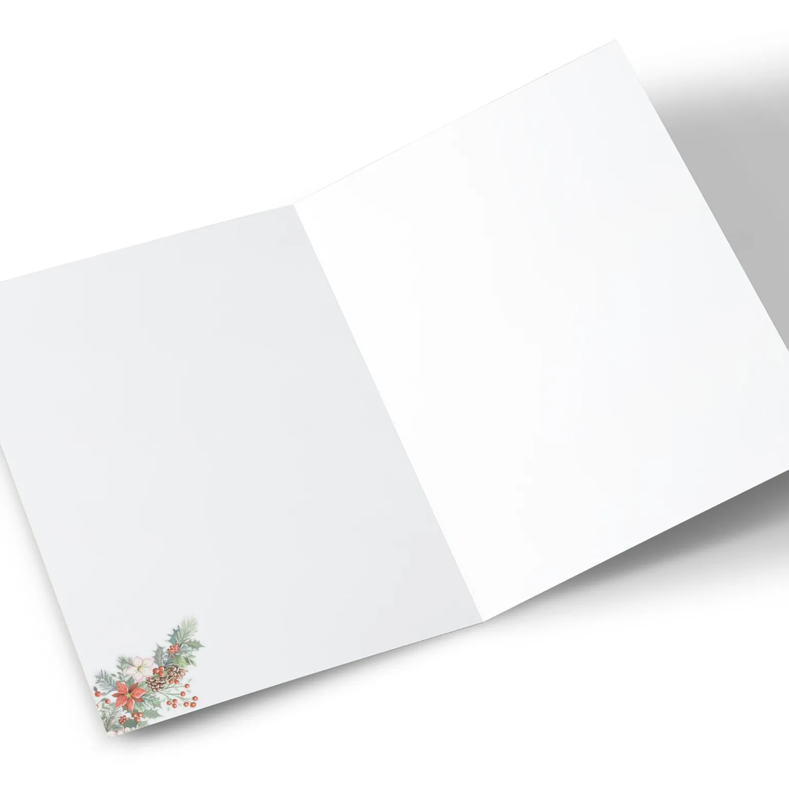 Personalised Christmas Card - Christmas Food, Friend