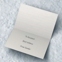 Personalised Christmas Card - Postcard From The North Pole