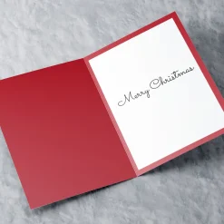 Personalised Christmas Card - Santa's Sleigh Godson