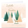 Personalised Christmas Card - Contemporary Scene, Daughter