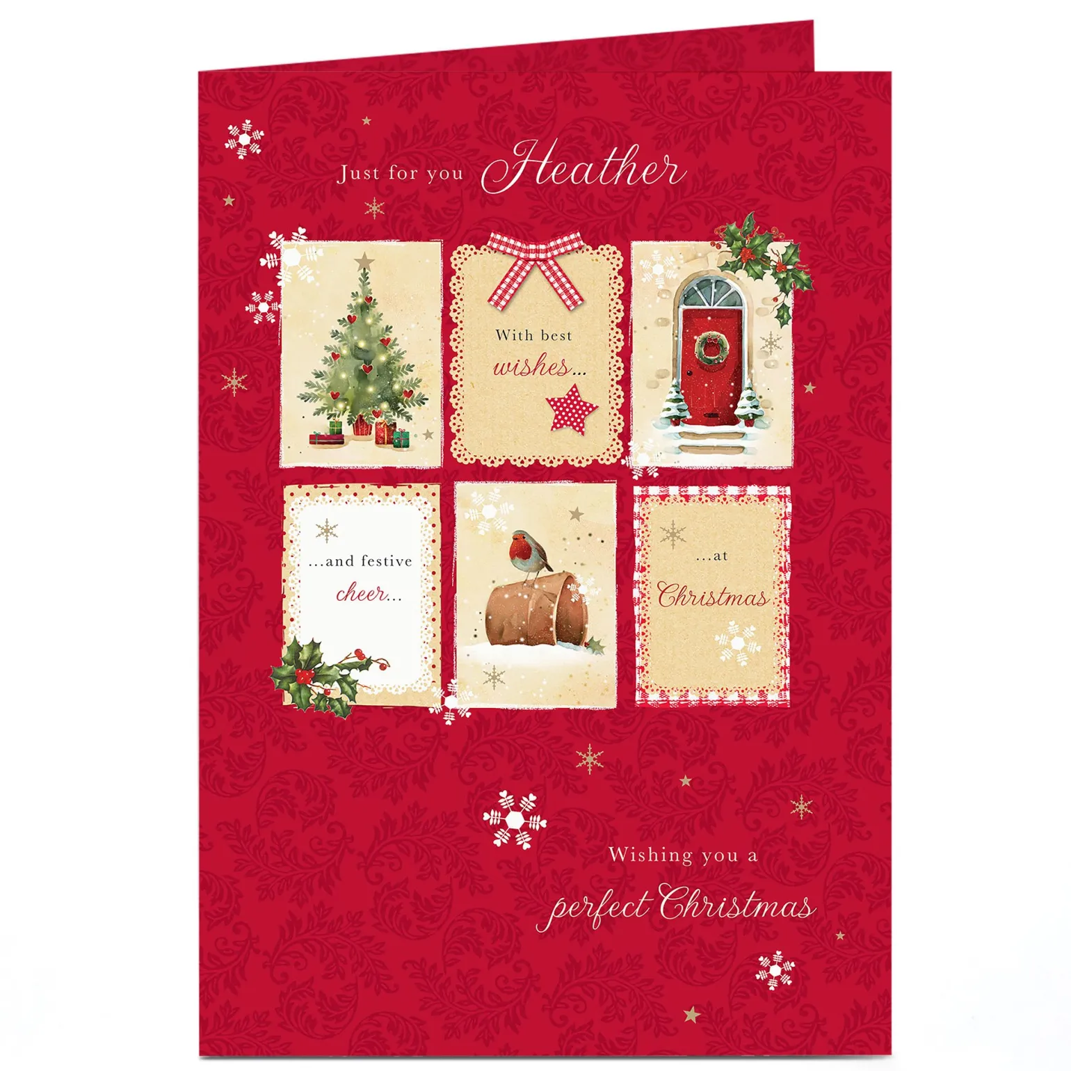 Personalised Christmas Card - Perfect Christmas