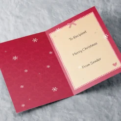 Personalised Christmas Card - Perfect Christmas