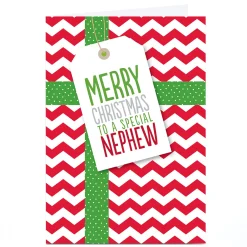 Personalised Christmas Card - Special Nephew