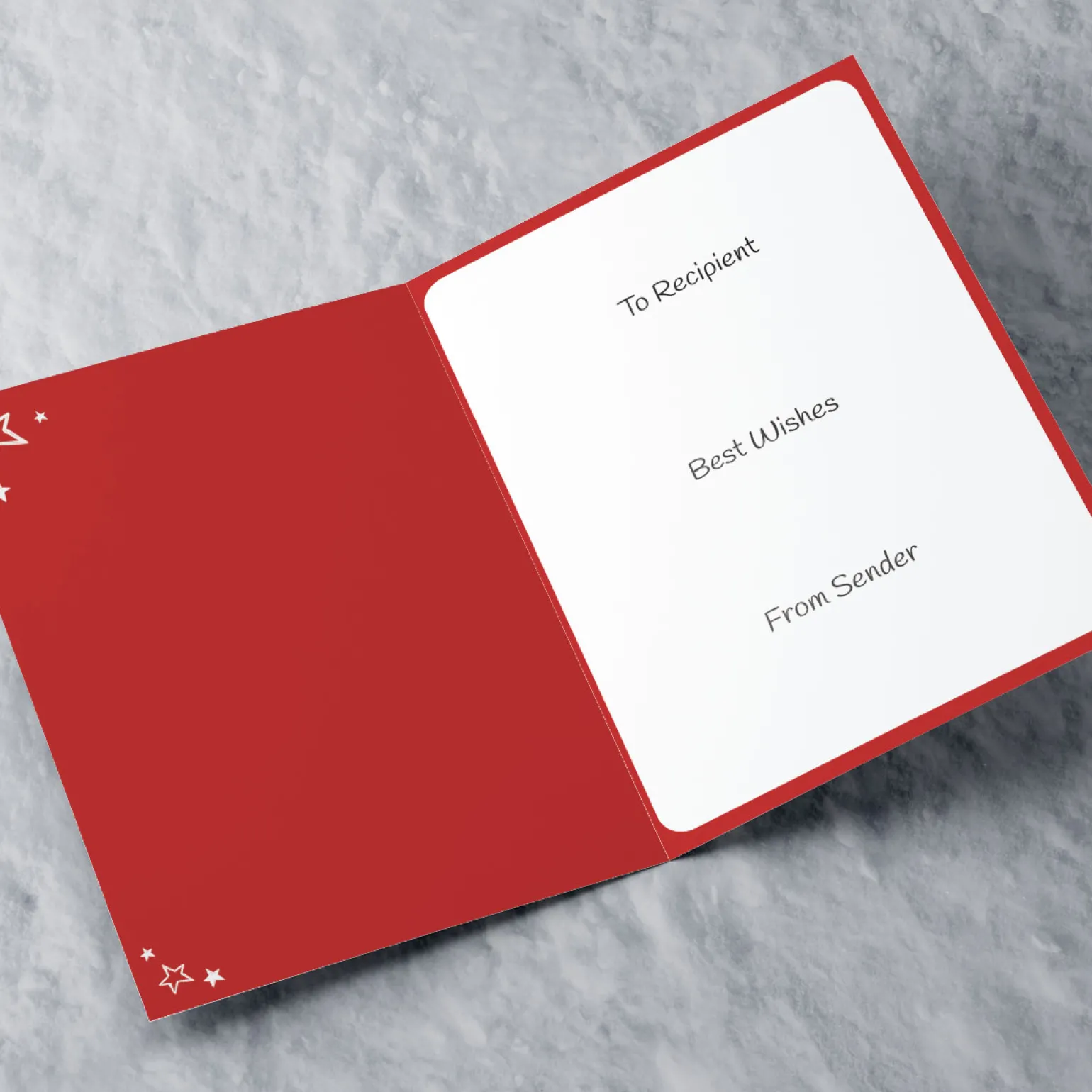 Personalised Christmas Card - 'Tis The Season