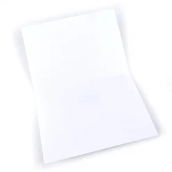 Personalised Christmas Card - Snowy Sign Merry Christmas and Happy New Year