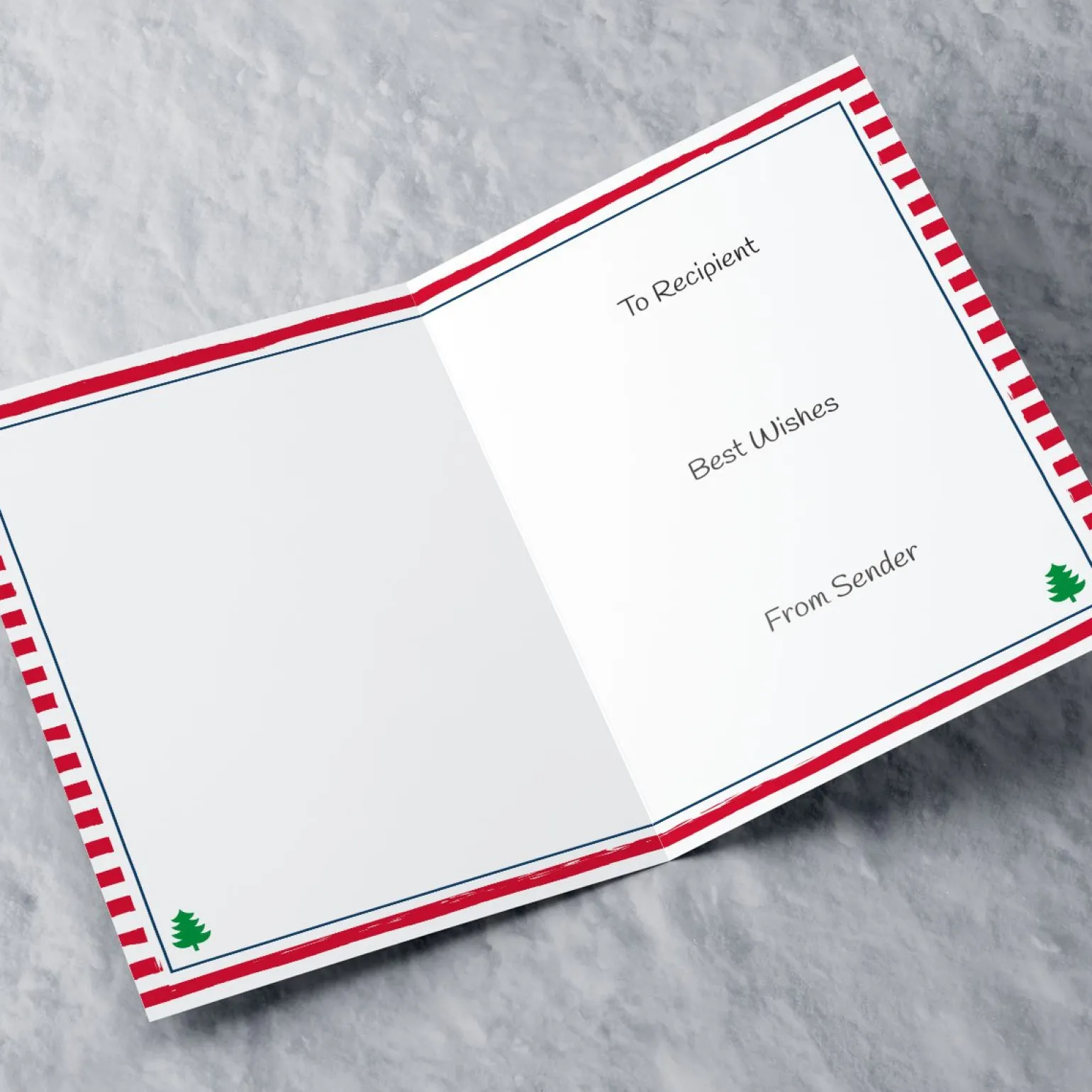 Personalised Christmas Card - Magical & Sparkling
