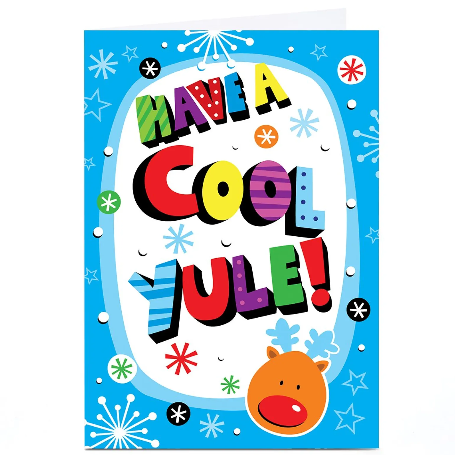 Personalised Christmas Card - Have a Cool Yule!