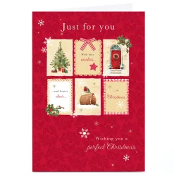 Personalised Christmas Card - Just for You