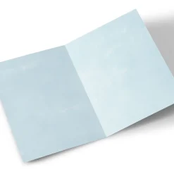 Personalised Christmas Card - Snowy Christmas Tree, Any Name