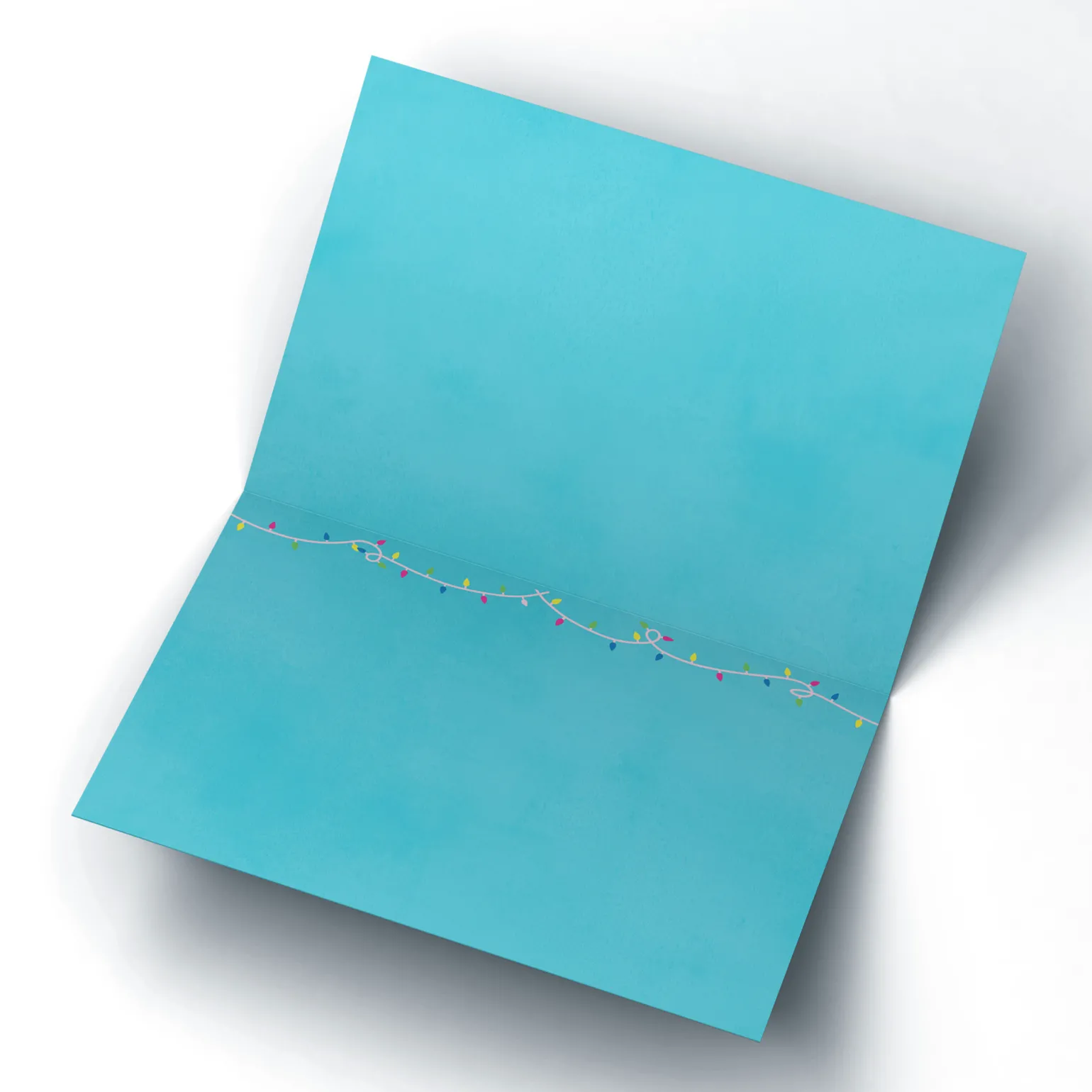 Personalised Christmas Card - Unicorns & Sleigh