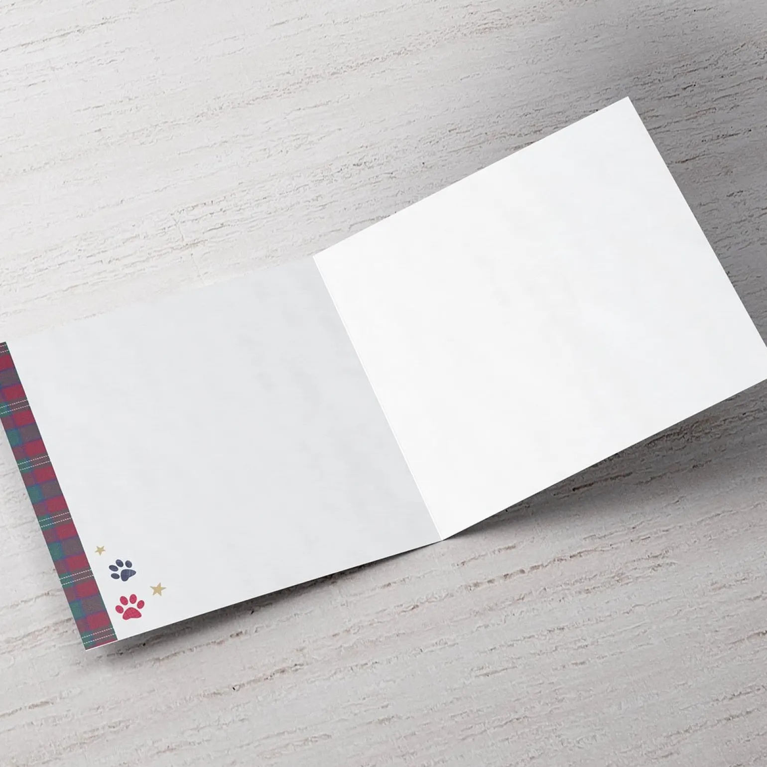 Personalised Christmas Card - Paw-Fect Friend