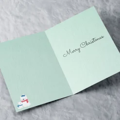 Personalised Christmas Card - Big & Little Polar Bears
