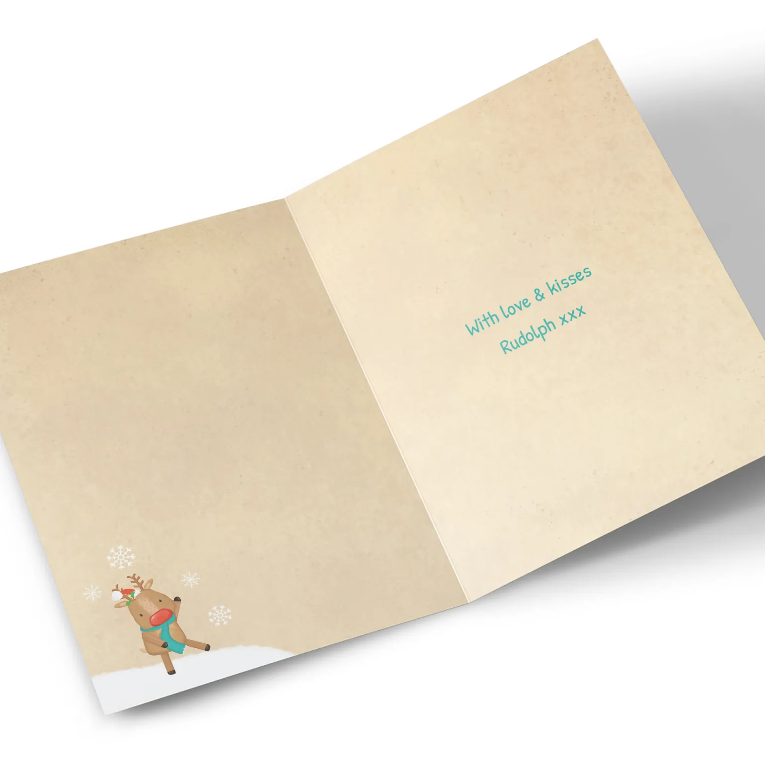 Personalised Christmas Letter From Rudolph