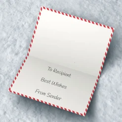 Personalised Christmas Thank You Card - Presents Under The Tree