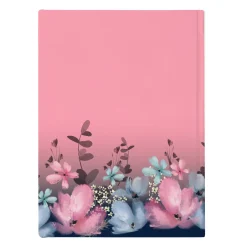Personalised Diary - Pink Floral, Any Name