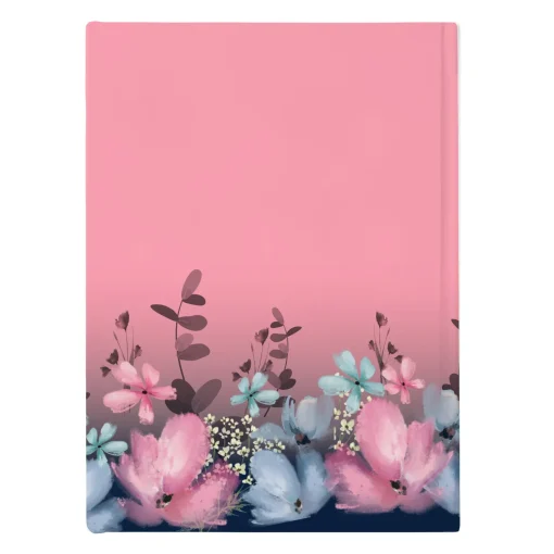 Personalised Diary - Pink Floral, Any Name