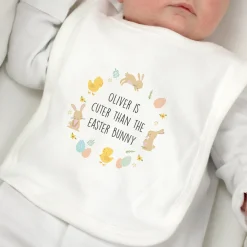 Personalised Easter Baby Bib