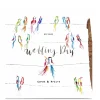 Personalised Emma Valenghi Wedding Card - Birds