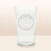 Personalised Engraved Pint Glass - Bold Teacher